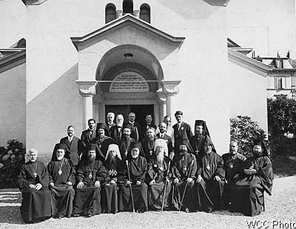 Orthodox Delegation at the First World Conference on Faith and Order, Lausanne, 1927.